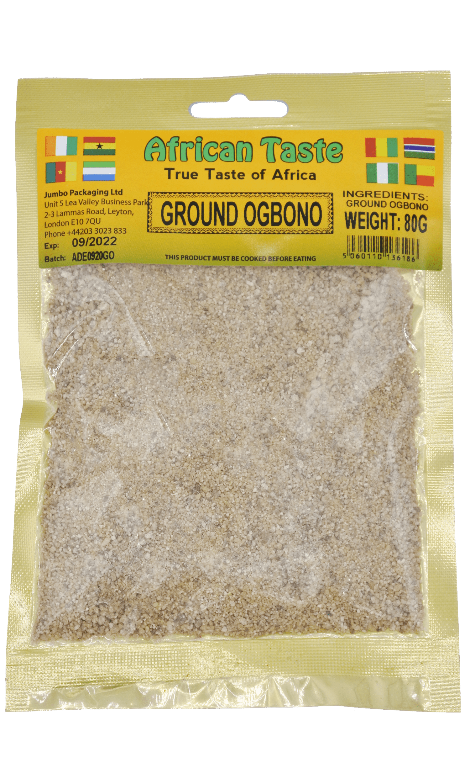 African Taste Ground Ogbono - Jumbo Midlands Ltd