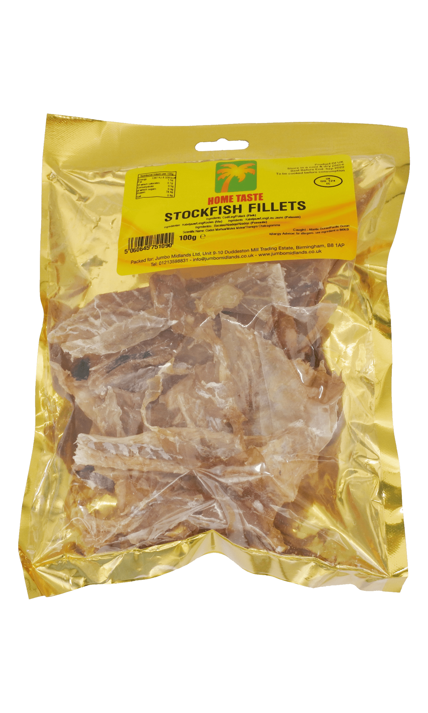 Stockfish Cod 100g