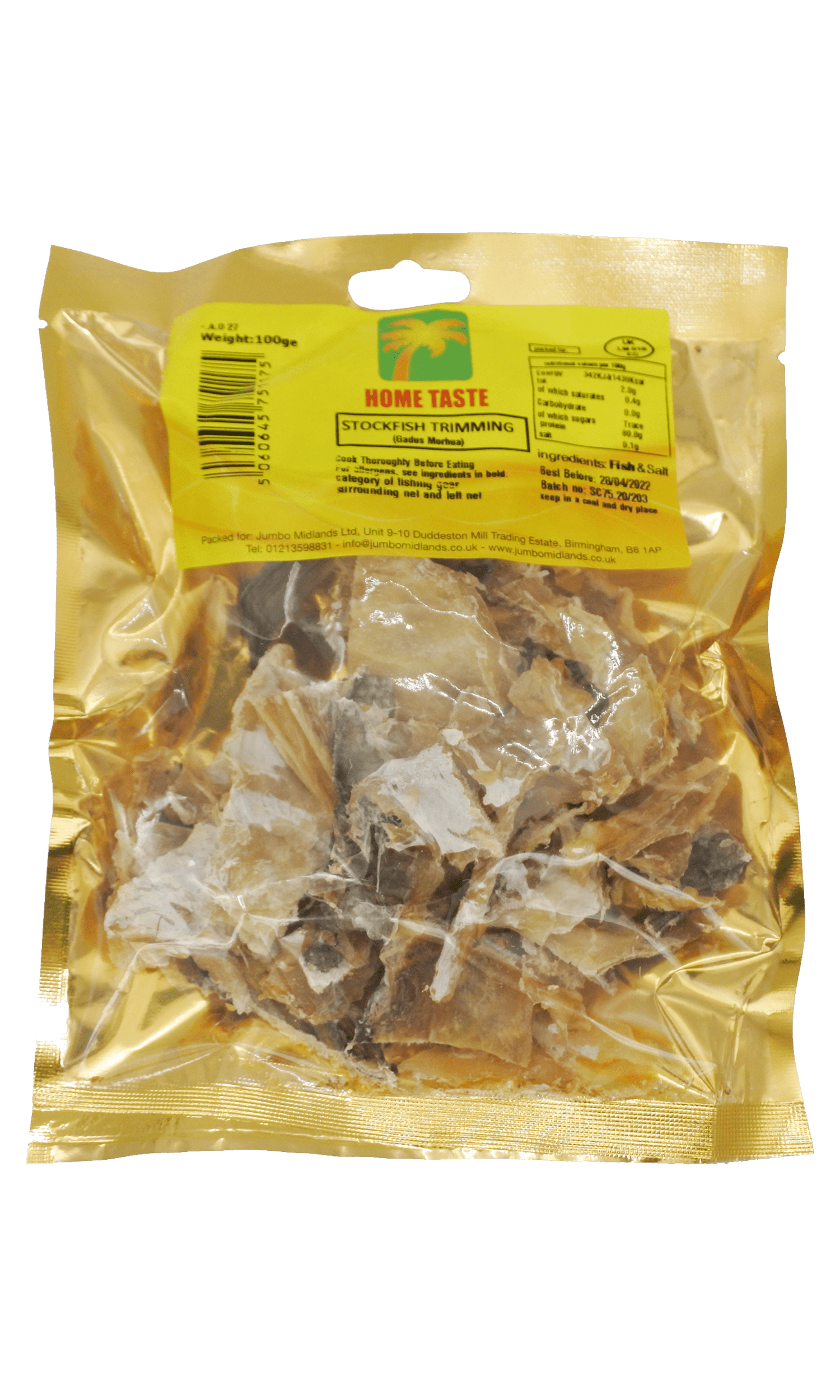 Africas Finest Ground Stockfish, 100g