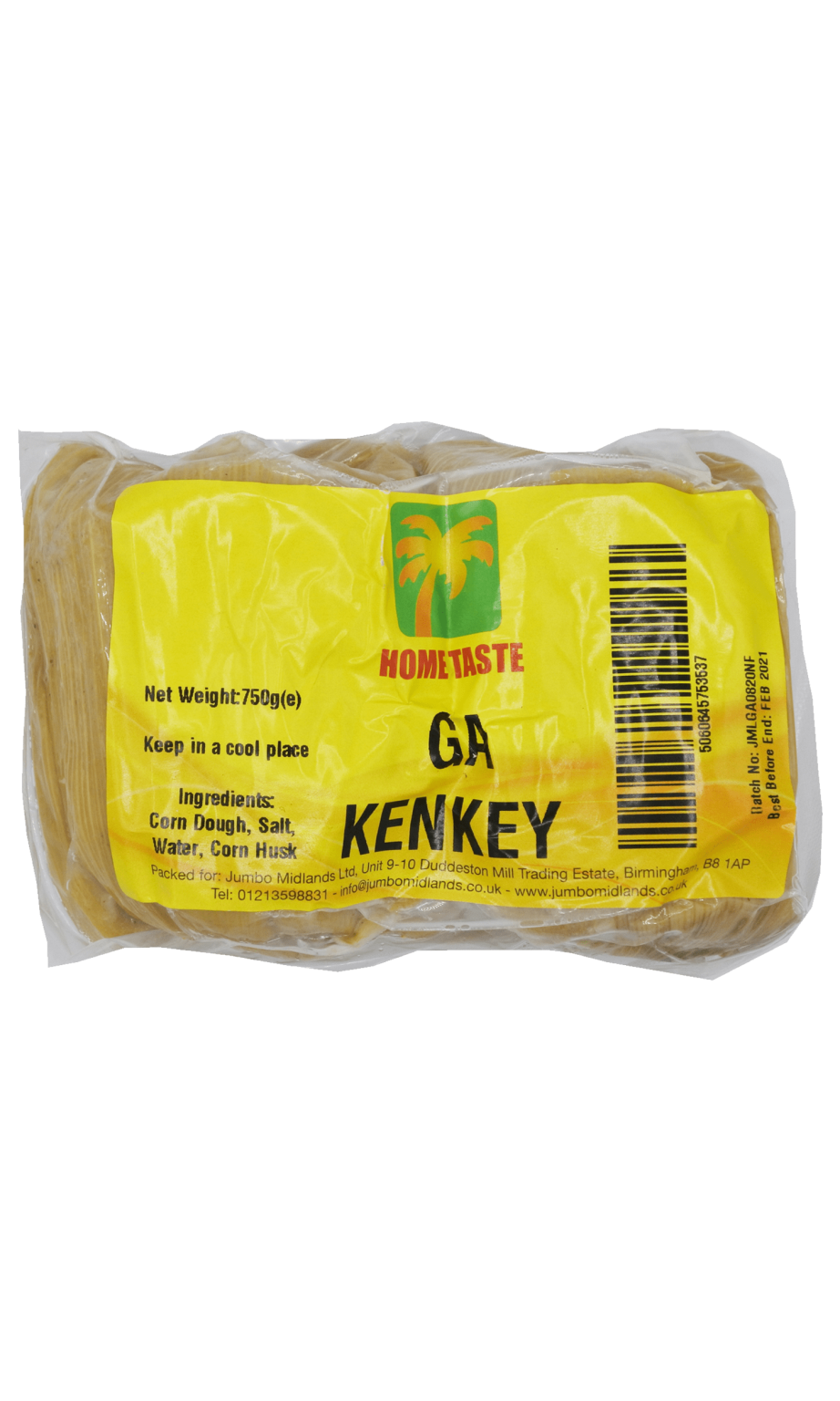 Kenkey Packaging Home Taste Fanti Kenkey - Jumbo Midlands Ltd